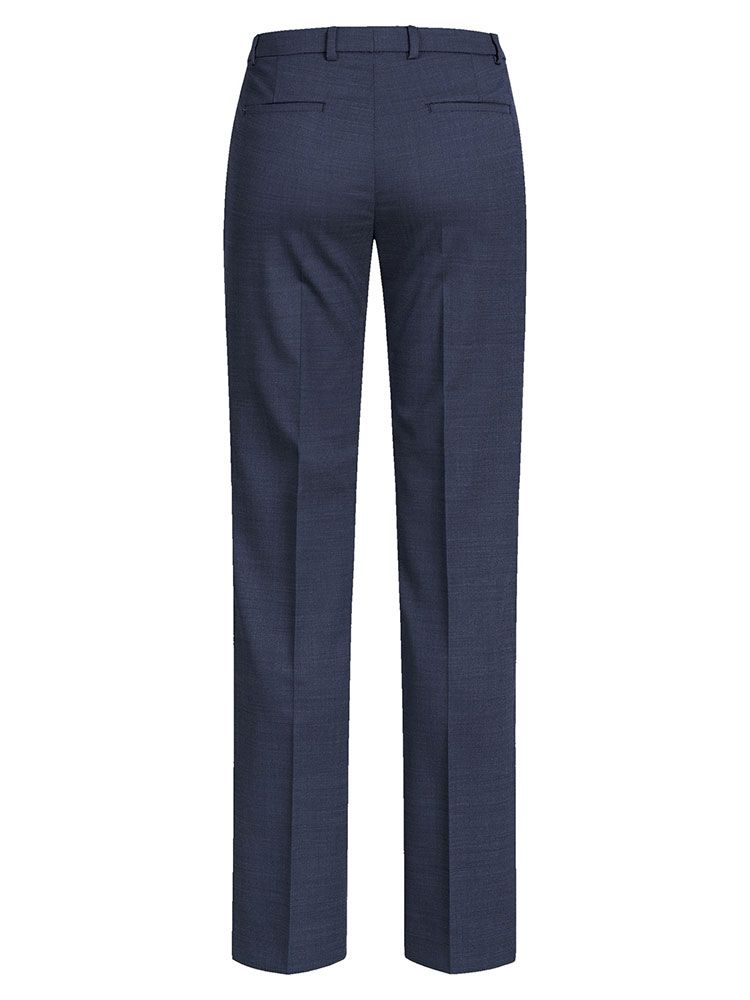 Damenhose Modern Pinpoint Blau – Businesshose für Damen aus elastischem Gewebe mit 37.5® Technologie