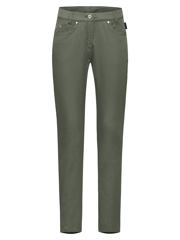 olivgrüne Arbeitshose Damen
