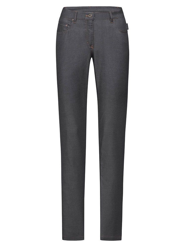 Jeans Kochhose Damen Grau