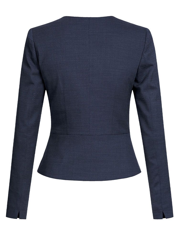 Kurzblazer Damen Blau