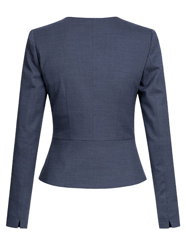 Kurzblazer Damen Rundhals