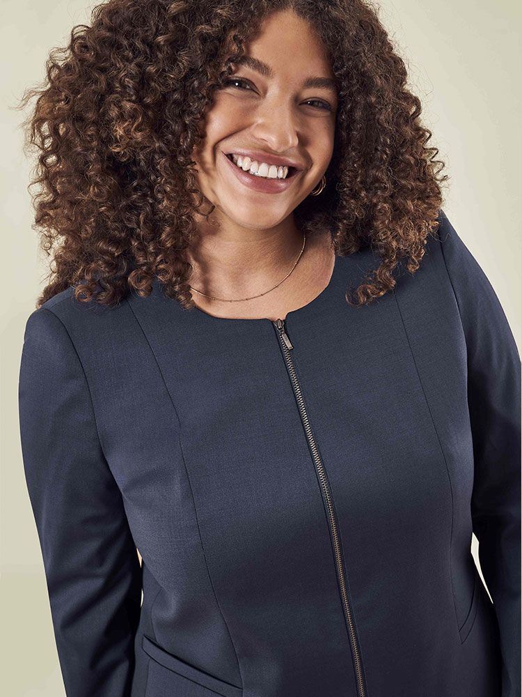 Blazer Rundhals Damen