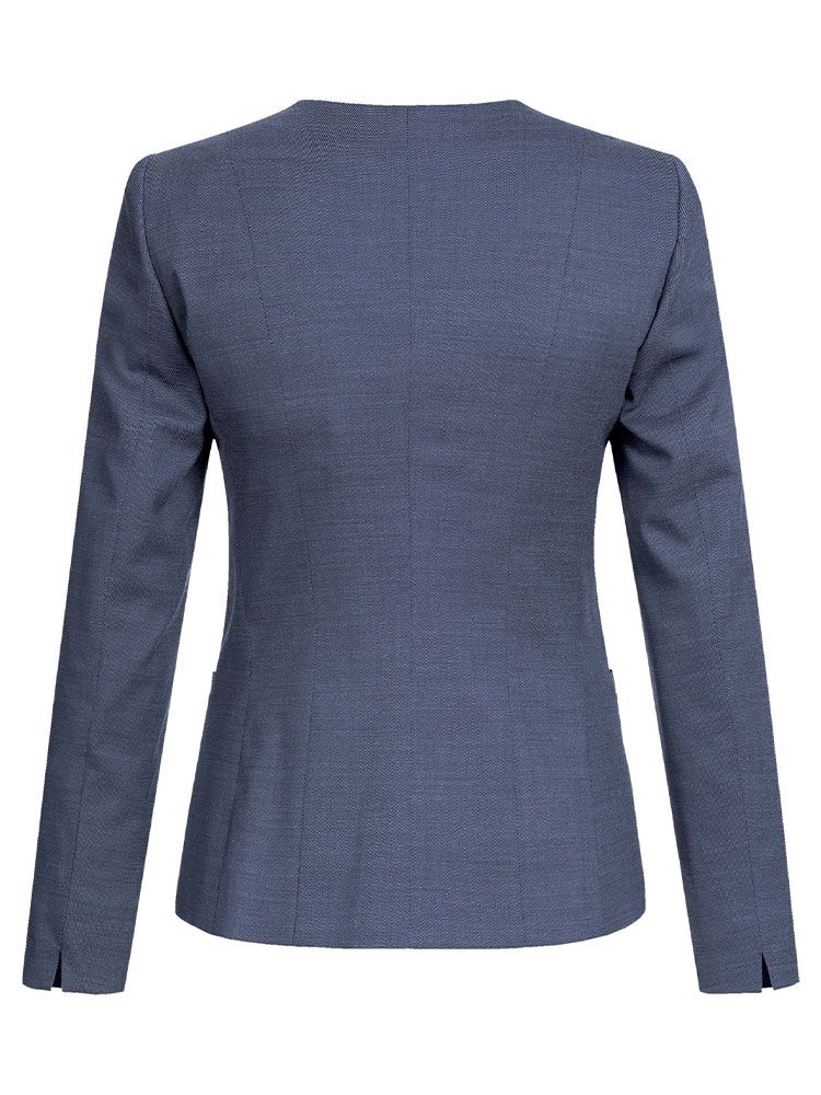 Rundhals Blazer Regular Fit