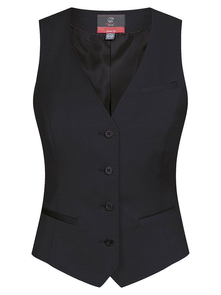 Weste Damen in Schwarz