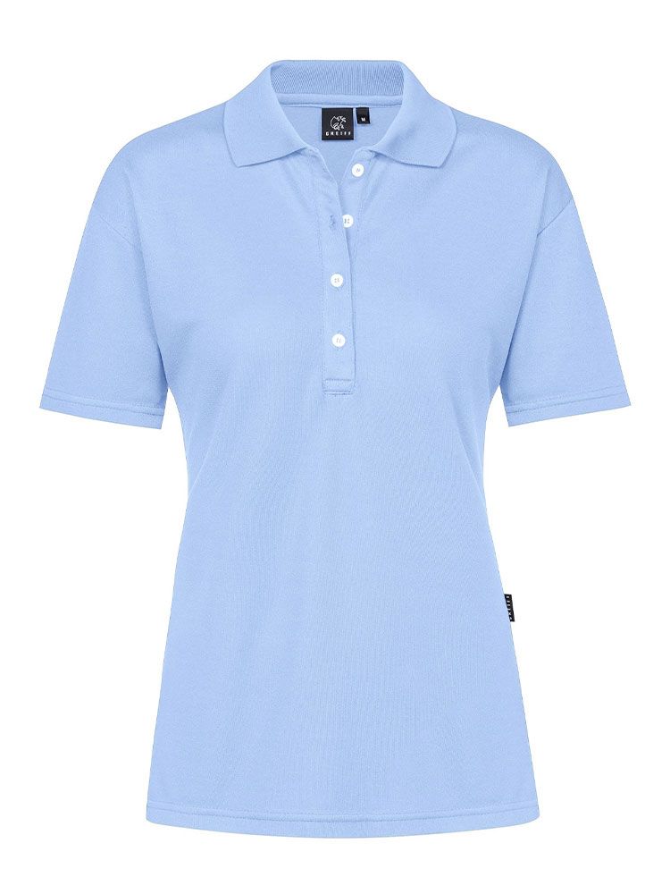Blaues Damen Poloshirt