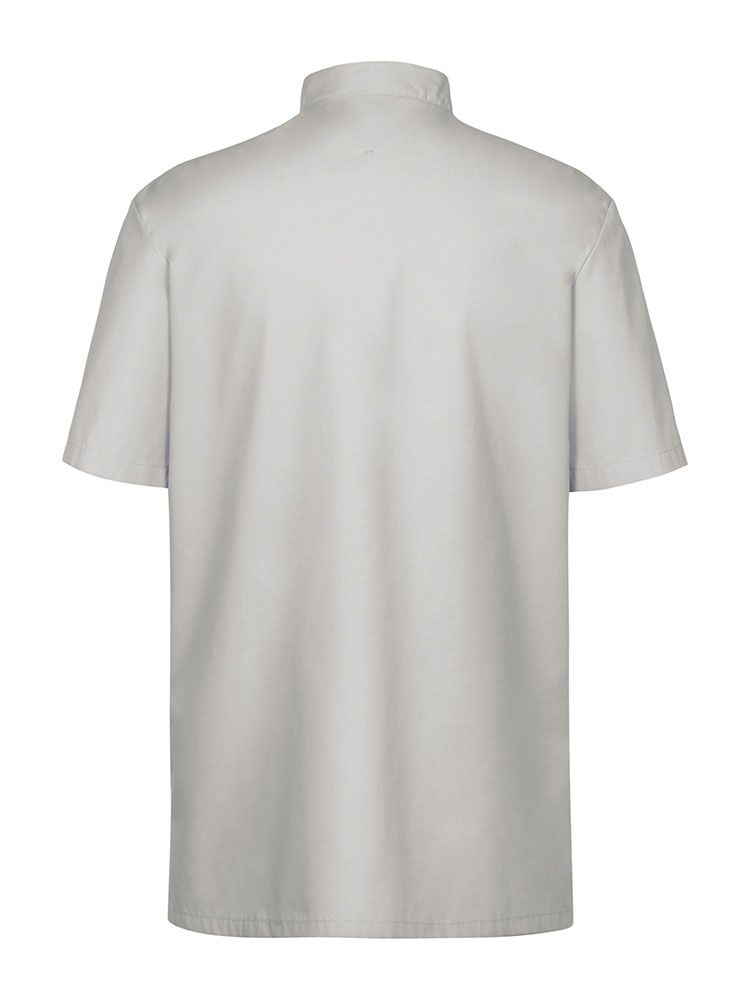 Unisex tunic with stand-up collar