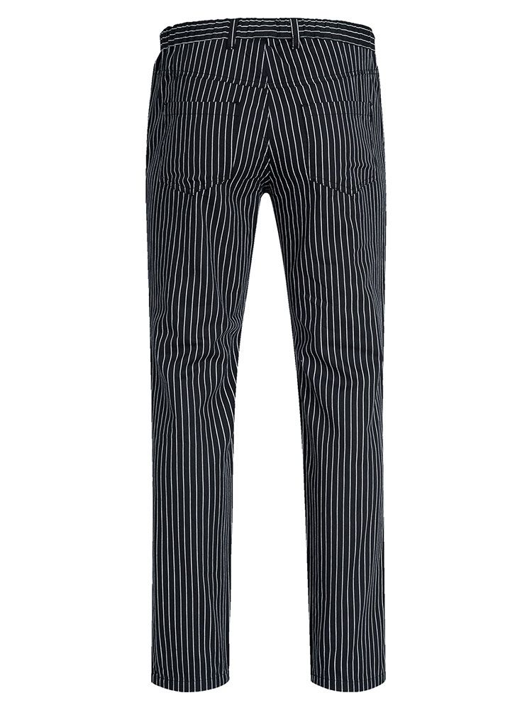 Kochhose Herren gestreift
