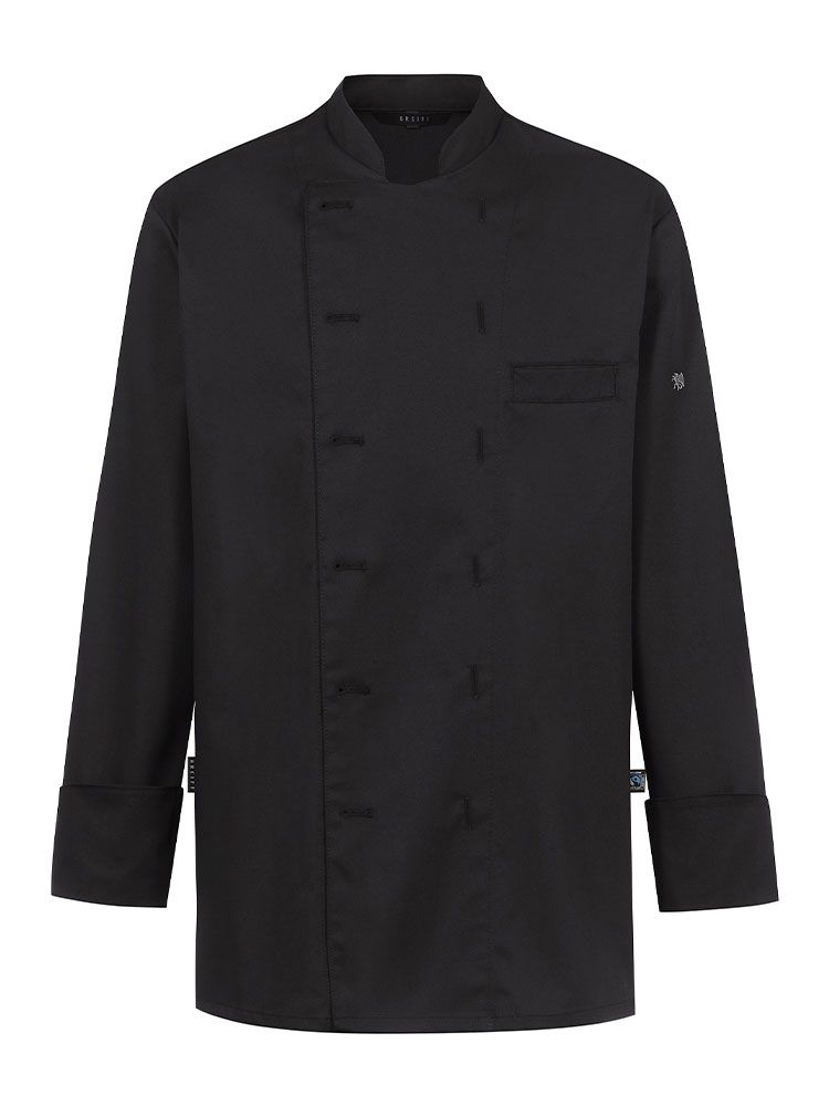 Günstige Kochjacke Schwarz