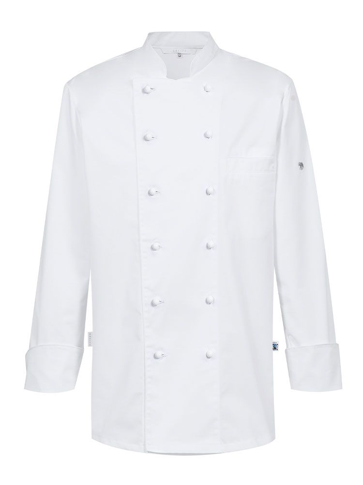 Günstige Kochjacke Weiß