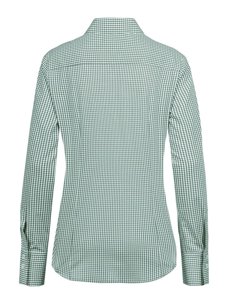 Karierte Bluse Damen Grün