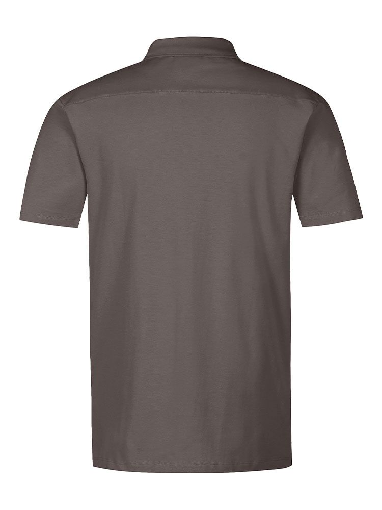 Herren Poloshirt Taupe