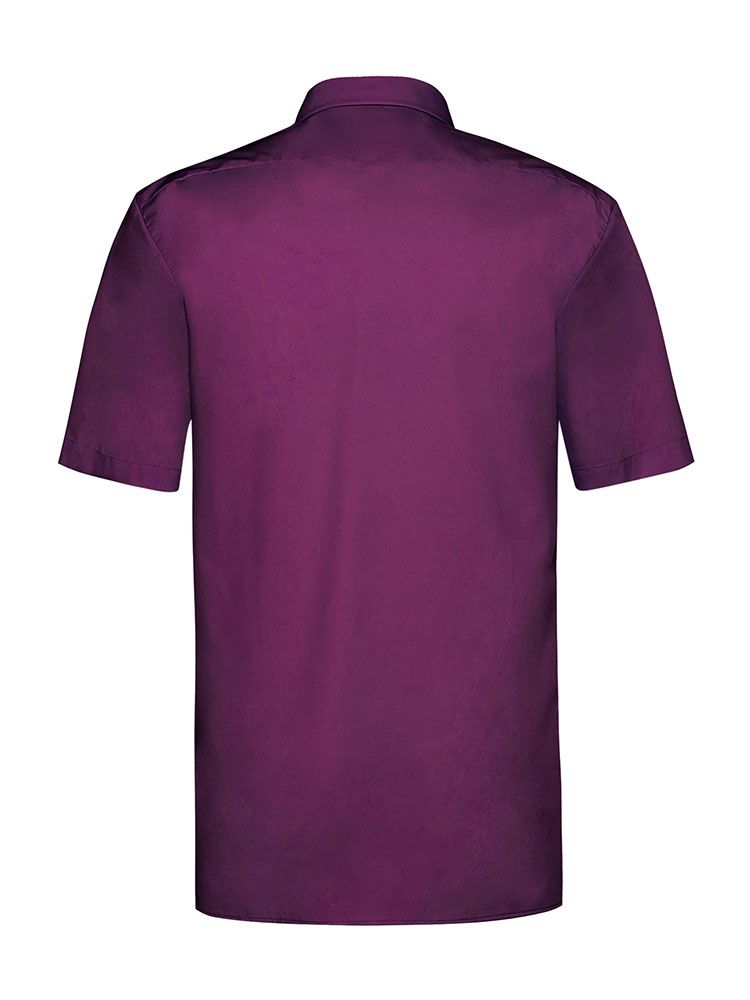 Herrenhemden kurz mit Kent-Kragen in 10 Farben und Brusttasche, Regular Fit