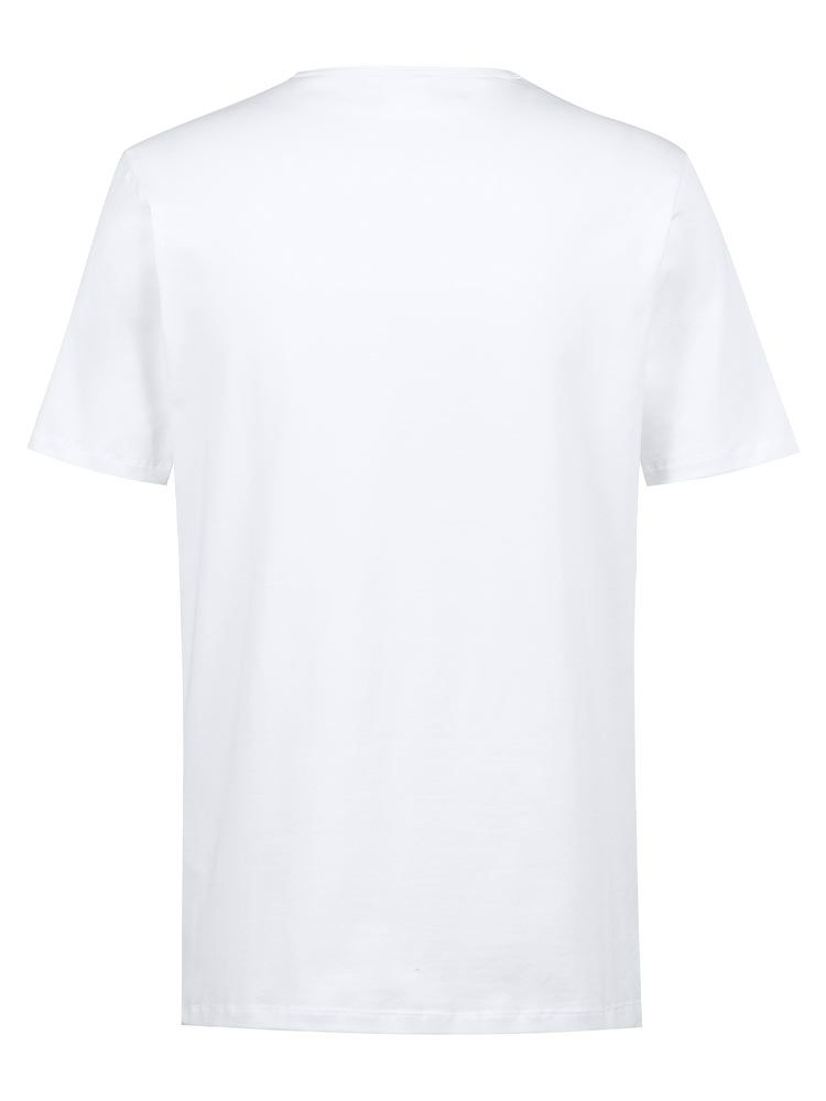 Weißes Herren-Shirt Rundhals