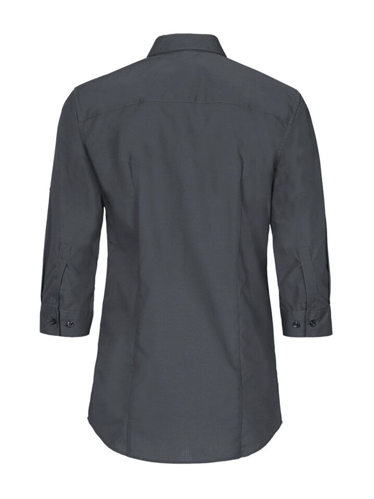 Dunkelgraue Bluse 3/4 Arm