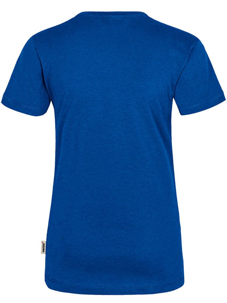 Rundhals Damen T-Shirt Blau