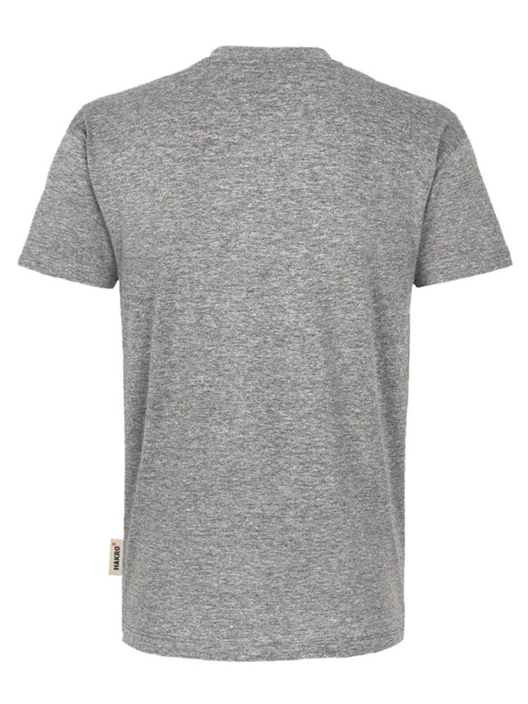 Herren V-Shirt   Grau meliert