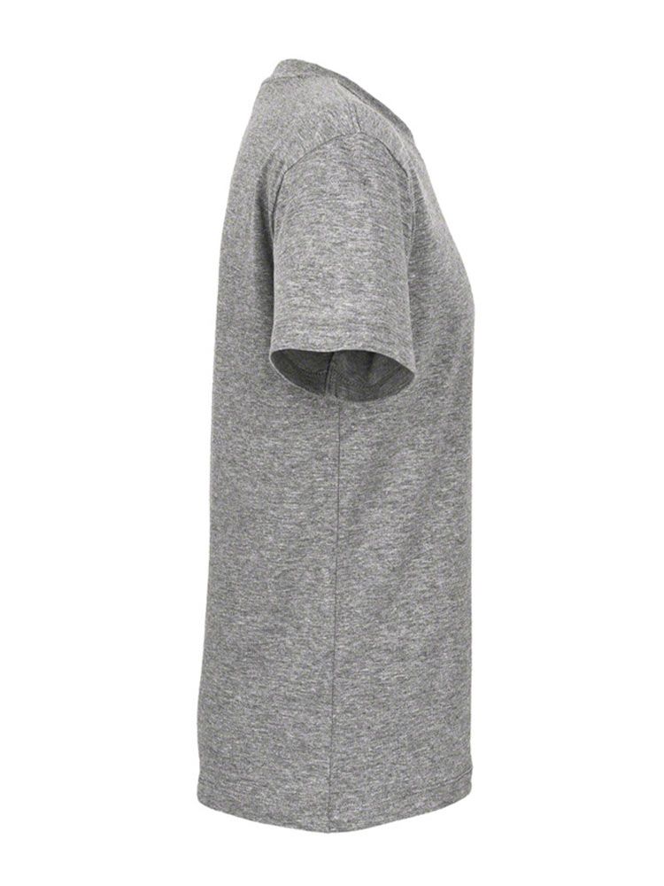 Herren V-Shirt   Grau meliert