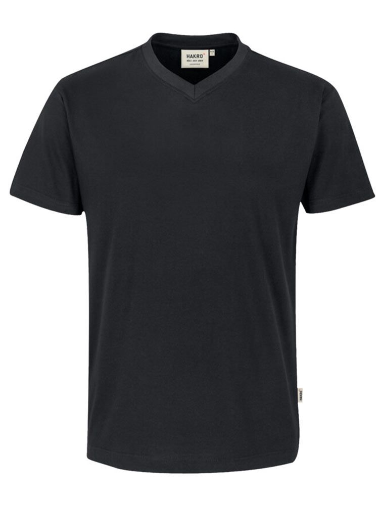 Herren V-Shirt  Schwarz