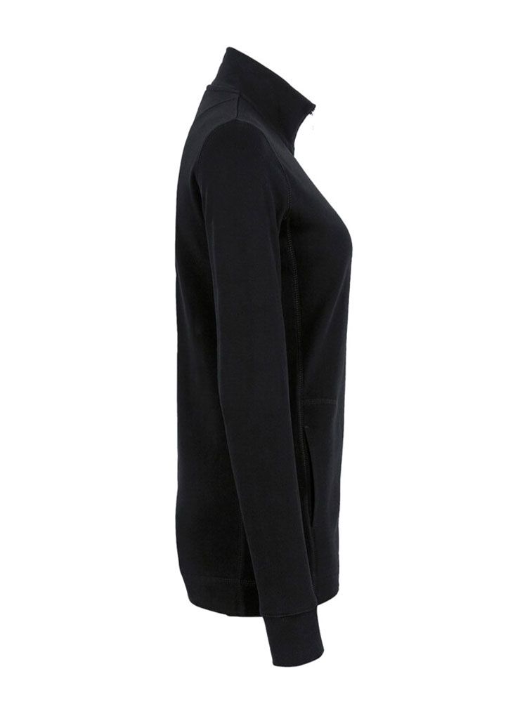 Damen Sweatjacke schwarz