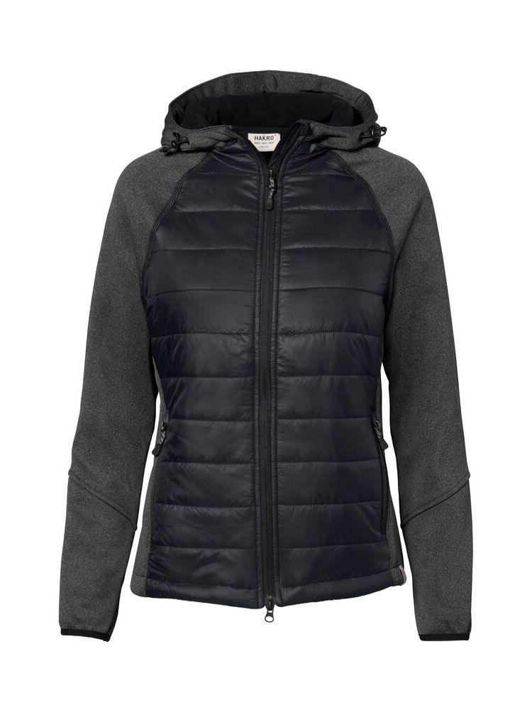 Kapuzen-Hybridjacke Damen