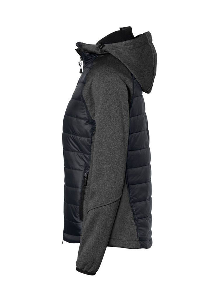 Kapuzen-Hybridjacke Damen