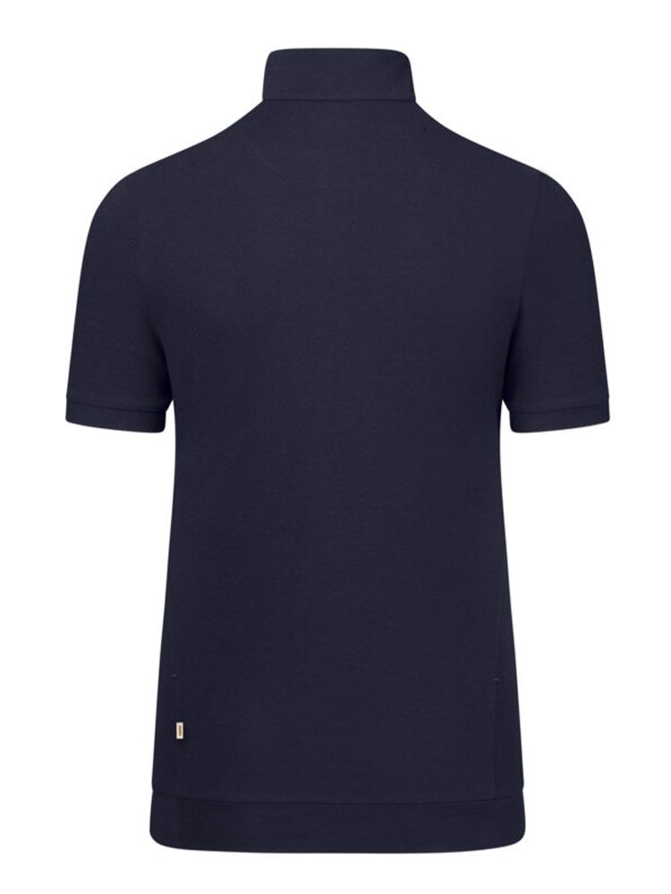 Poloshirt mit Reißverschluss Damen Dunkelblau – funktional, modern, für Beruf und Corporate Wear