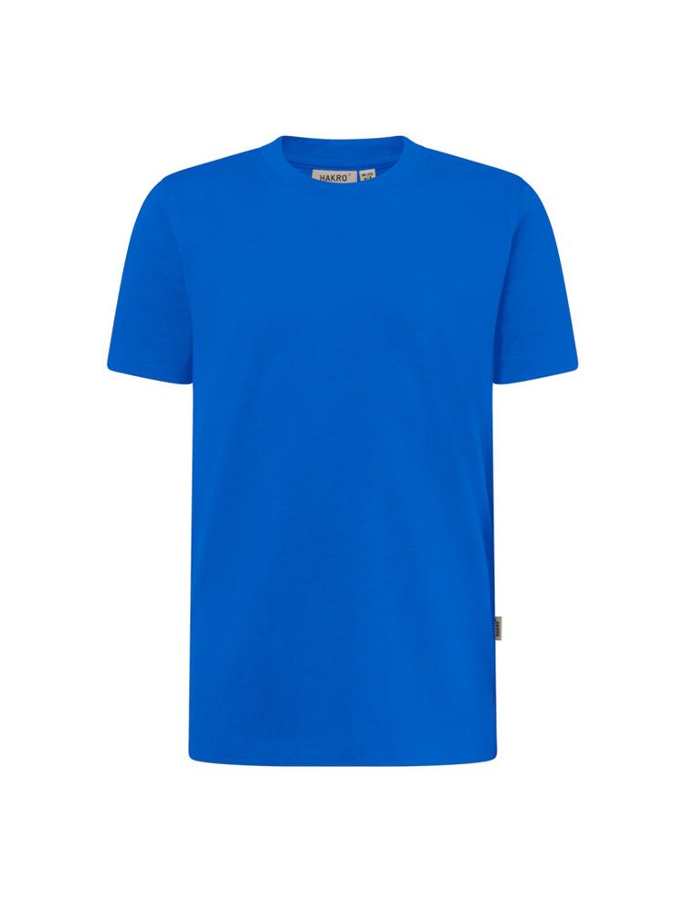 Rotes Kinder T-Shirt aus Bio-Baumwolle mit Rundhalsausschnitt, Schuluniform geeignet