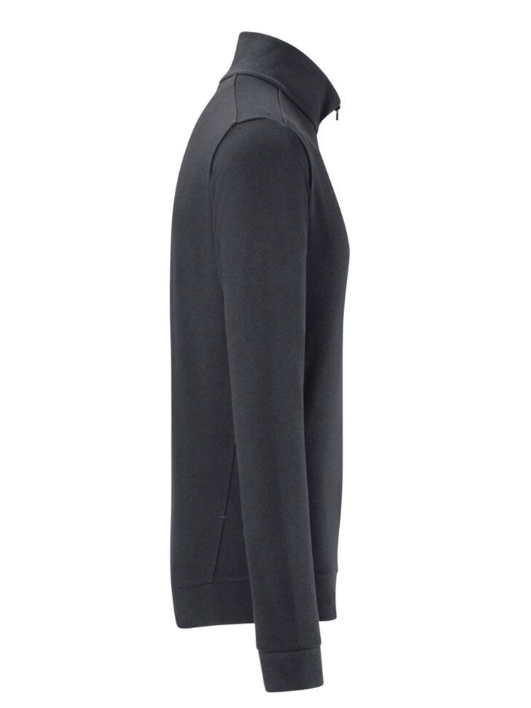 Herren Zip -Longsleeve