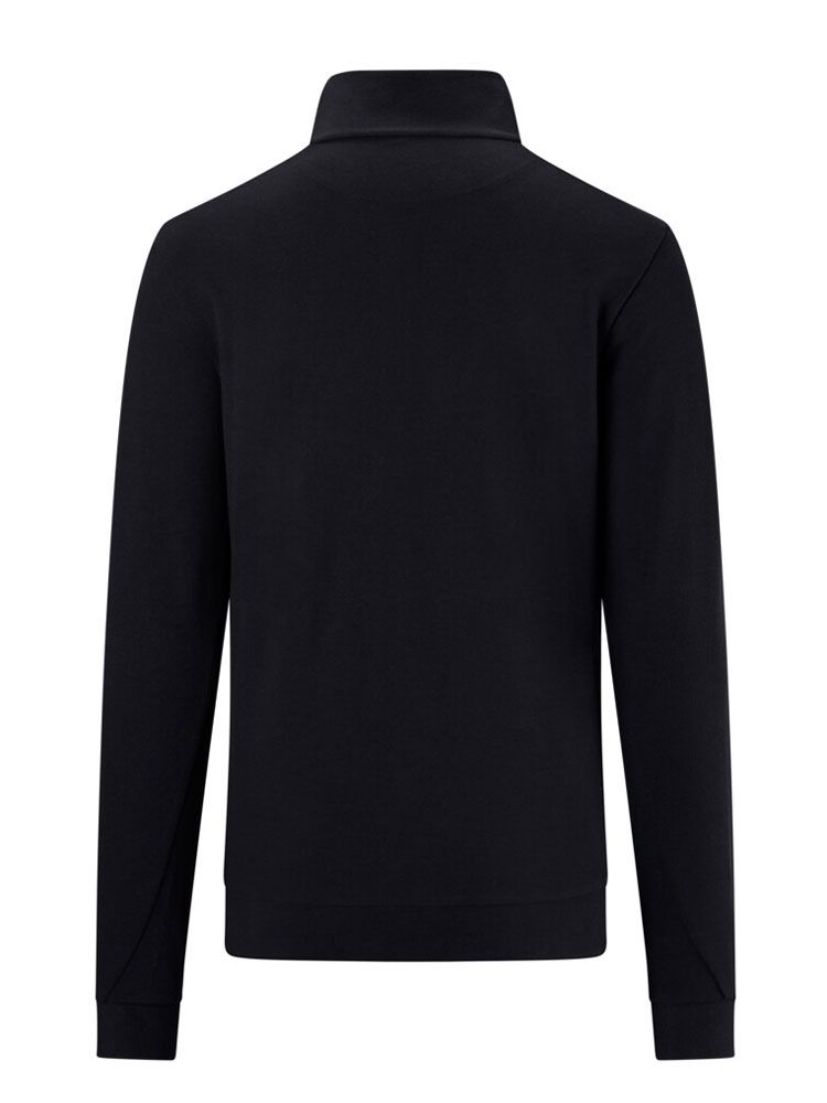 Herren Zip -Longsleeve