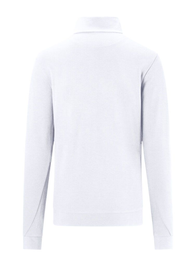 Herren Zip -Longsleeve