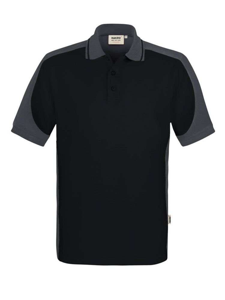 Herren Poloshirt Zweifarbig