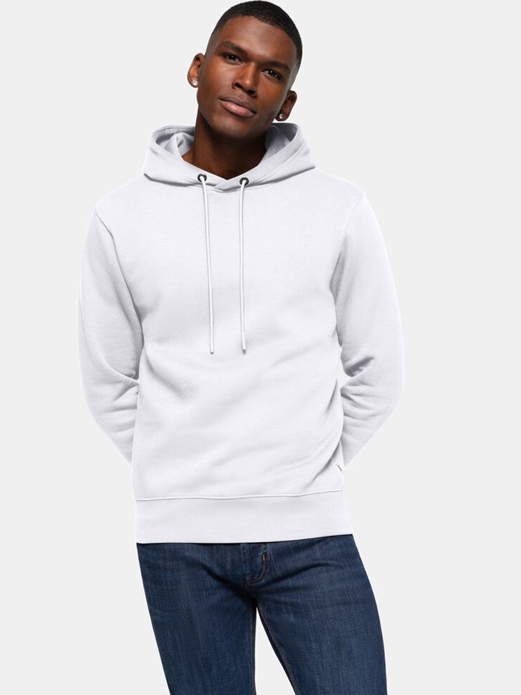 Weißes Hoodie Unisex