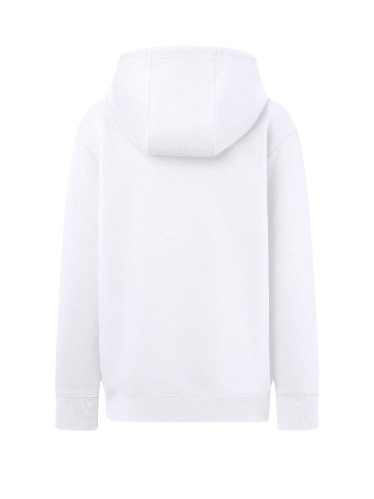 Kinder Kapuzen-Sweatjacke aus Bio-Baumwolle mit Reißverschluss und Kängurutaschen