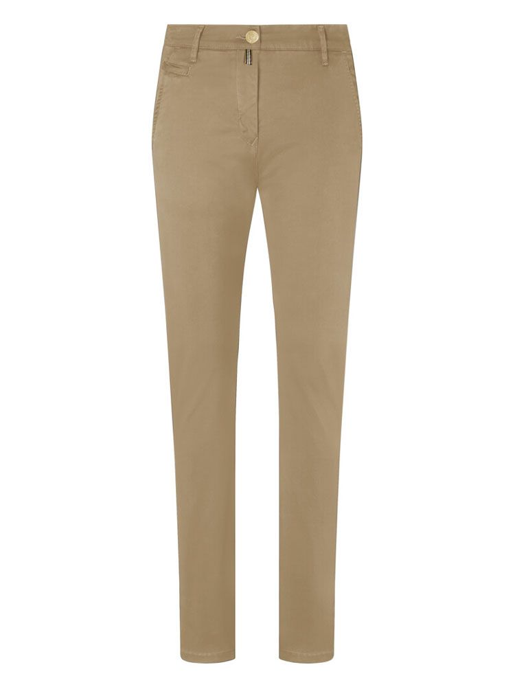Damen Chinohose Khaki