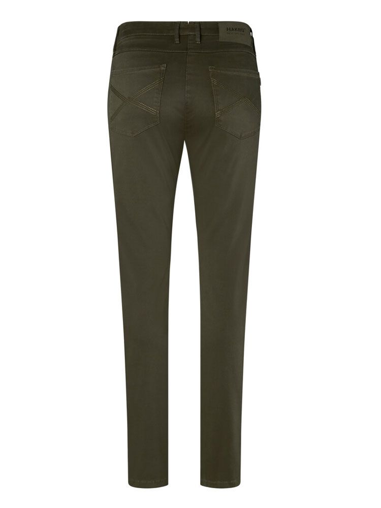 Damen Chinohose Olive