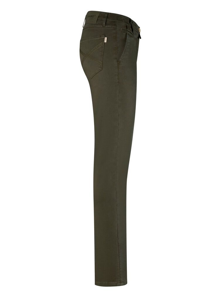 Damen Chinohose Olive