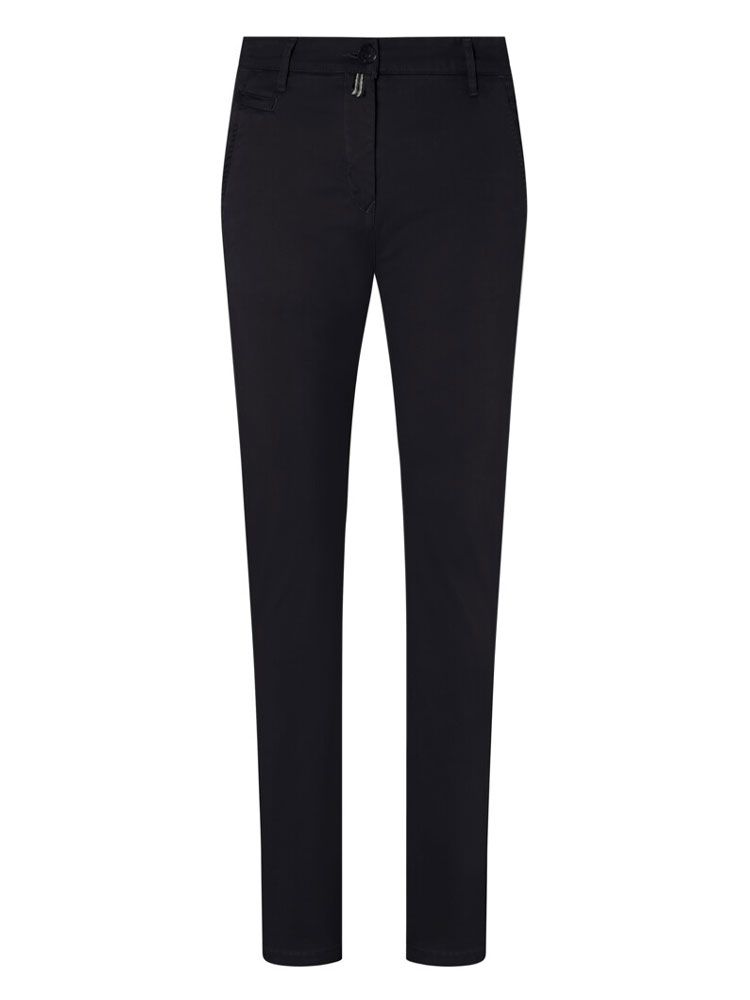 Damen Chinohose Schwarz