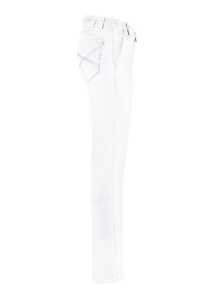 Damen Chinohose Weiß