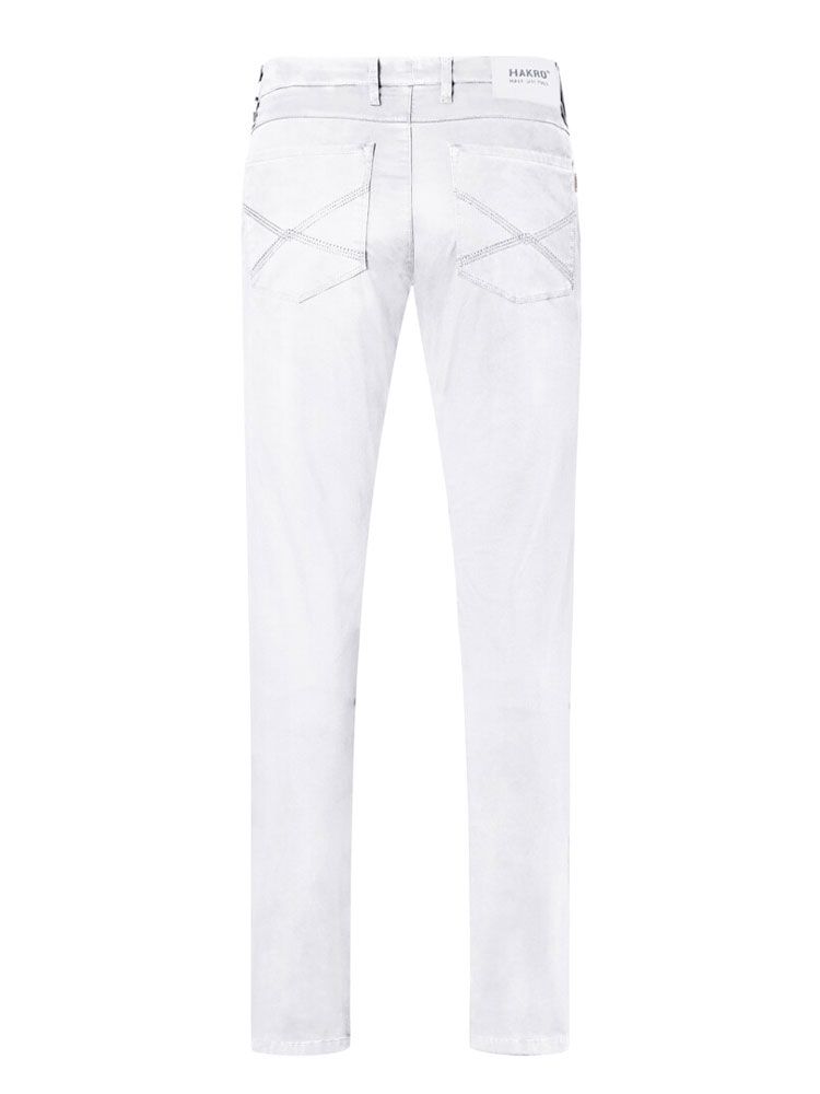 Herren Chinohose Weiß