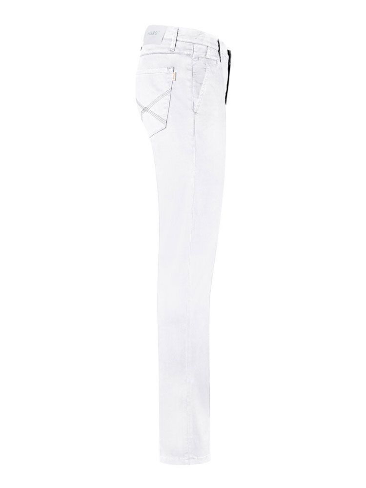 Herren Chinohose Weiß