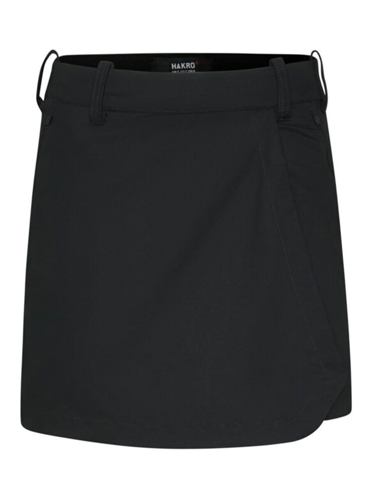 Skort Schwarz für Damen – Rock mit Shorts, kniefrei, ideal für Gastronomie, Verkauf & Freizeit