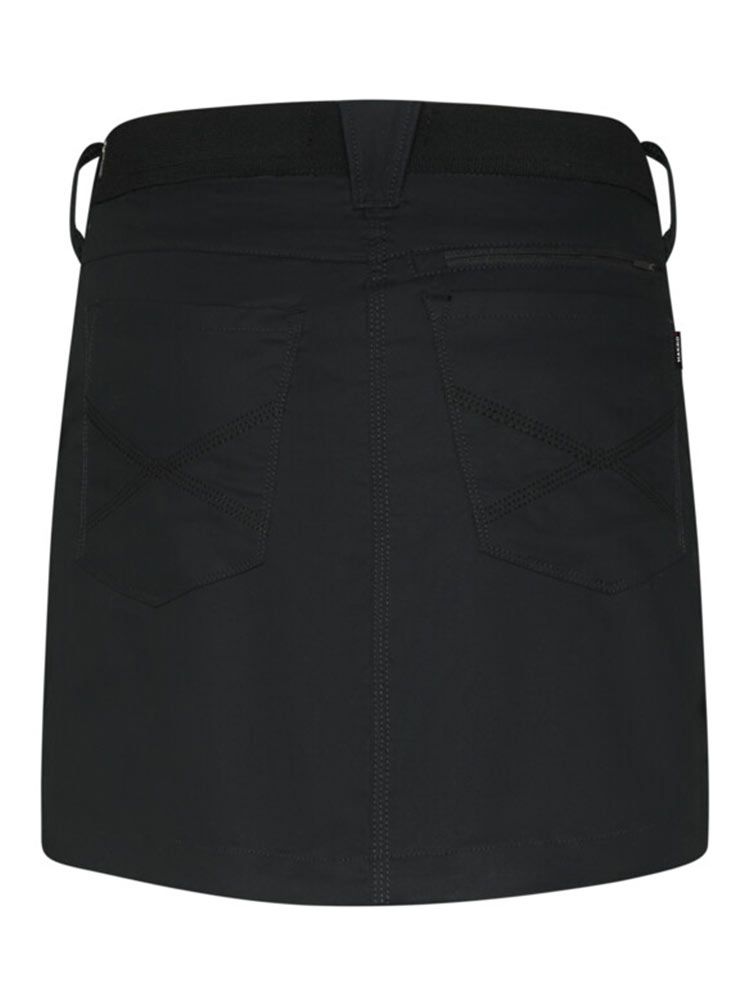 Skort Schwarz für Damen – Rock mit Shorts, kniefrei, ideal für Gastronomie, Verkauf & Freizeit