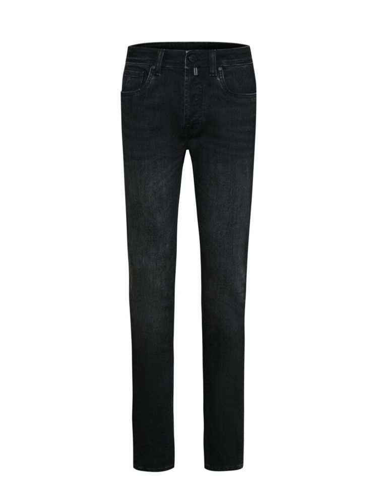 Schwarze Herren Stretch Jeans