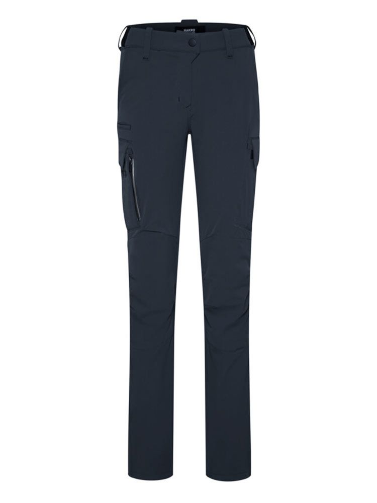 Dunkelblaue Damen Funktionshose  Cargo Stretch