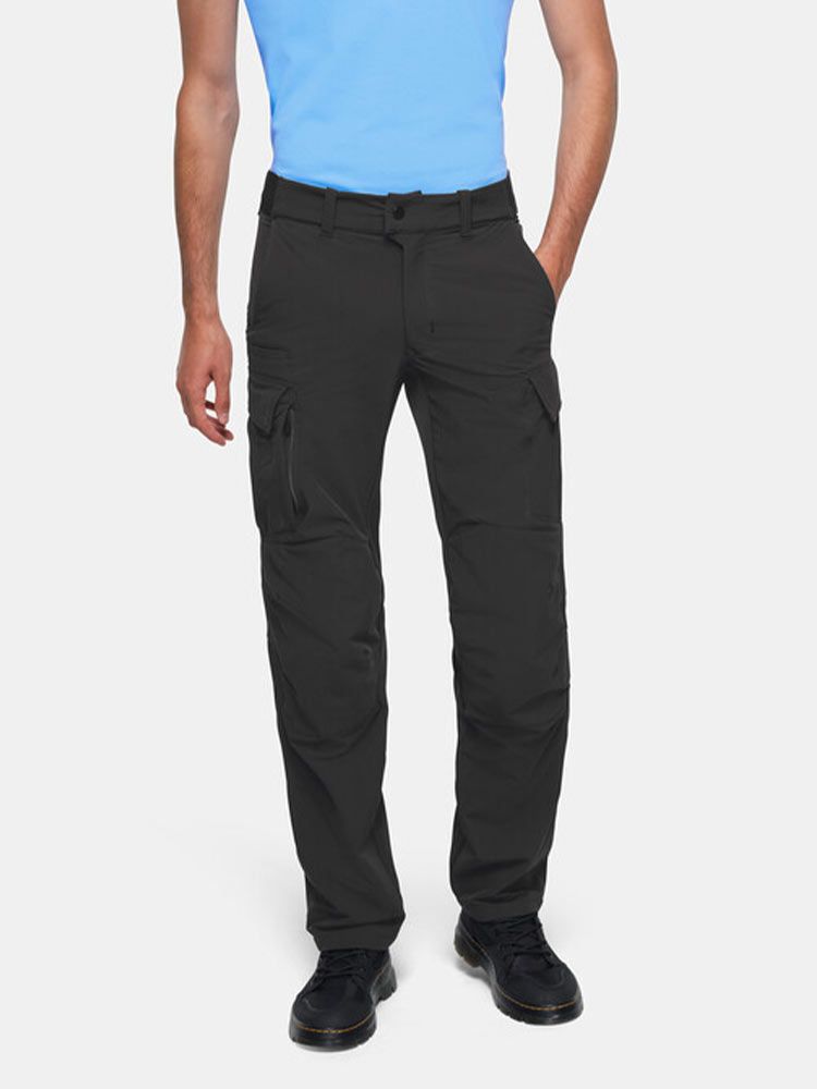 Herren Funktionshose dunkelgrau aus Stretchmaterial – strapazierfähig, bequem und wasserabweisend