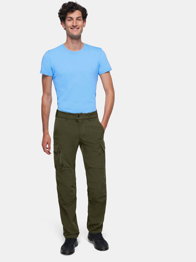 Stretch Arbeitshose Herren olivgrün – funktional für Gartenbau, Handwerk und Außeneinsätze