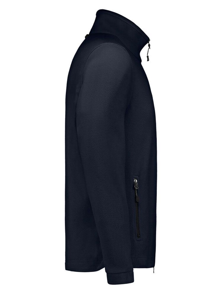 Leichte Fleecejacke Herren Dunkelblau
