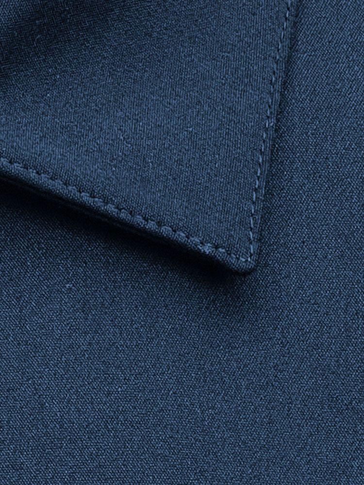 Herren Overshirt Dunkelblau mit Zwei-Wege-Reißverschluss