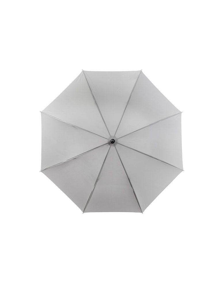 Grauer Stockschirm STRIKE 102 cm Ø – ideal zum Regenschirm bedrucken mit Firmenlogo