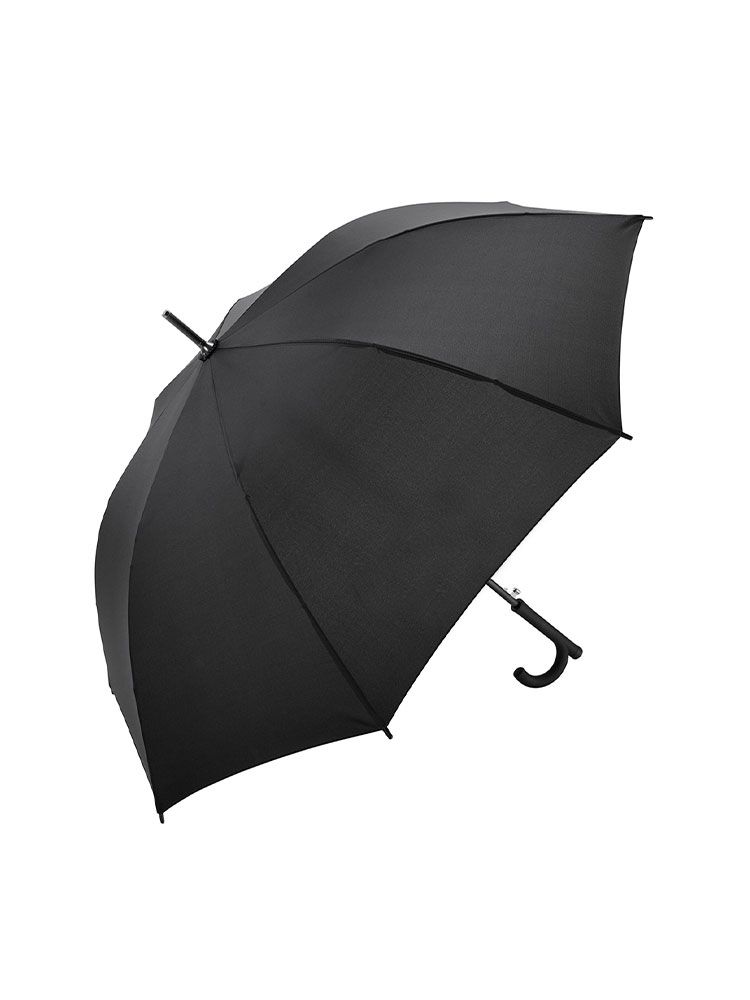 Stockschirm 103 cm – Werbeartikel Regenschirm mit Krückengriff und Logodruck